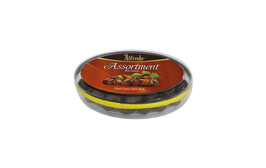 Alfredo Oval Assortment Milk Chocolate 230g