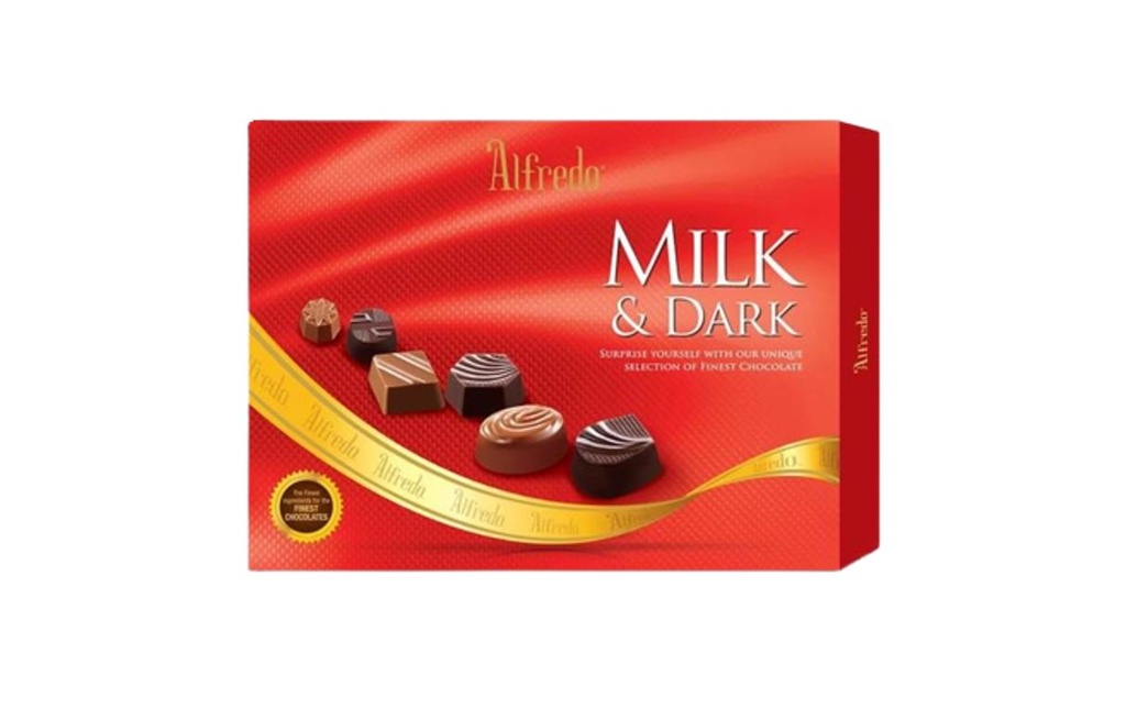 [ALF0061] Alfredo 5-Selection Milk and Dark 110g