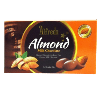 [ALF0065] Alfredo Almond Milk Chocolate 70g
