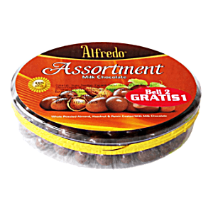 Alfredo Oval Assortment Milk Chocolate 450g