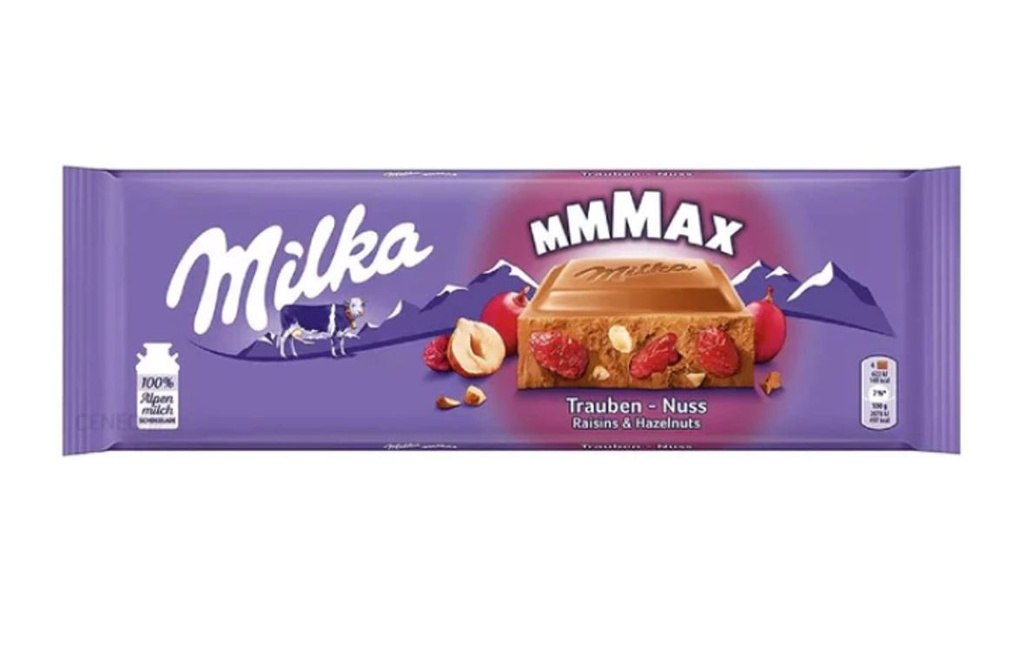 Milka Raisins & Nuts Chocolate 270g