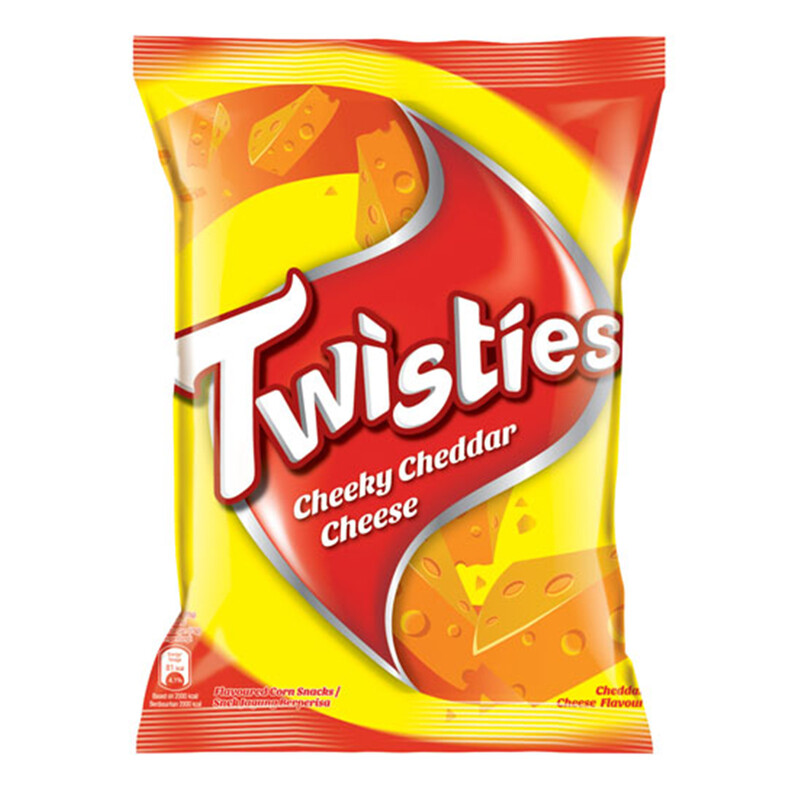 [BDP0040] Twisties Cheeky Cheddar Cheese 60g