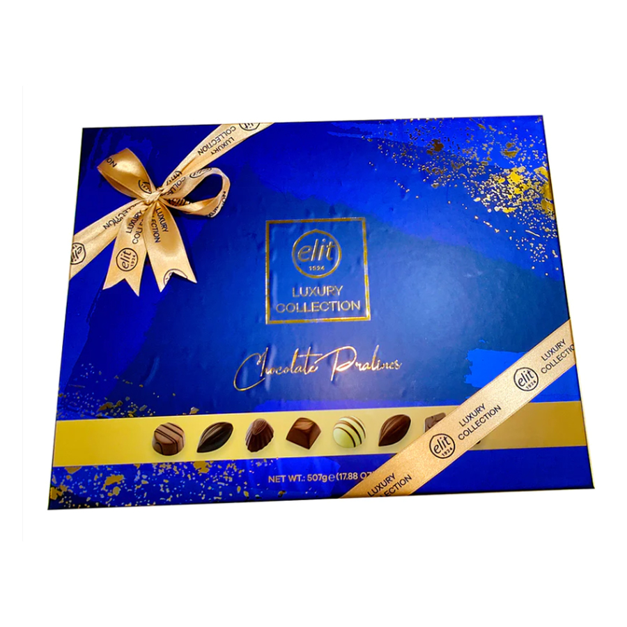 [BDP0067] Luxury Collection Assorted Chocolate Pralines Blue 507g (7299)