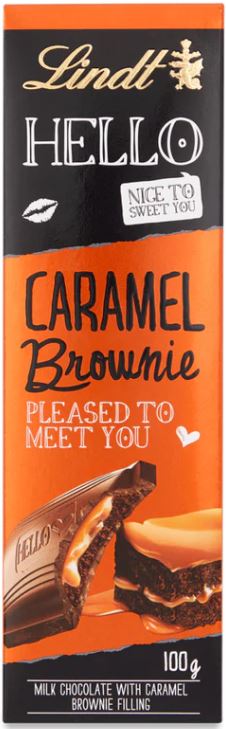 [BDP0105] Lindt Hello Caramel Brownie 100g