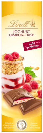 [BDP0111] Lindt Yoghurt Raspberry Crisp (Himbeer)100g