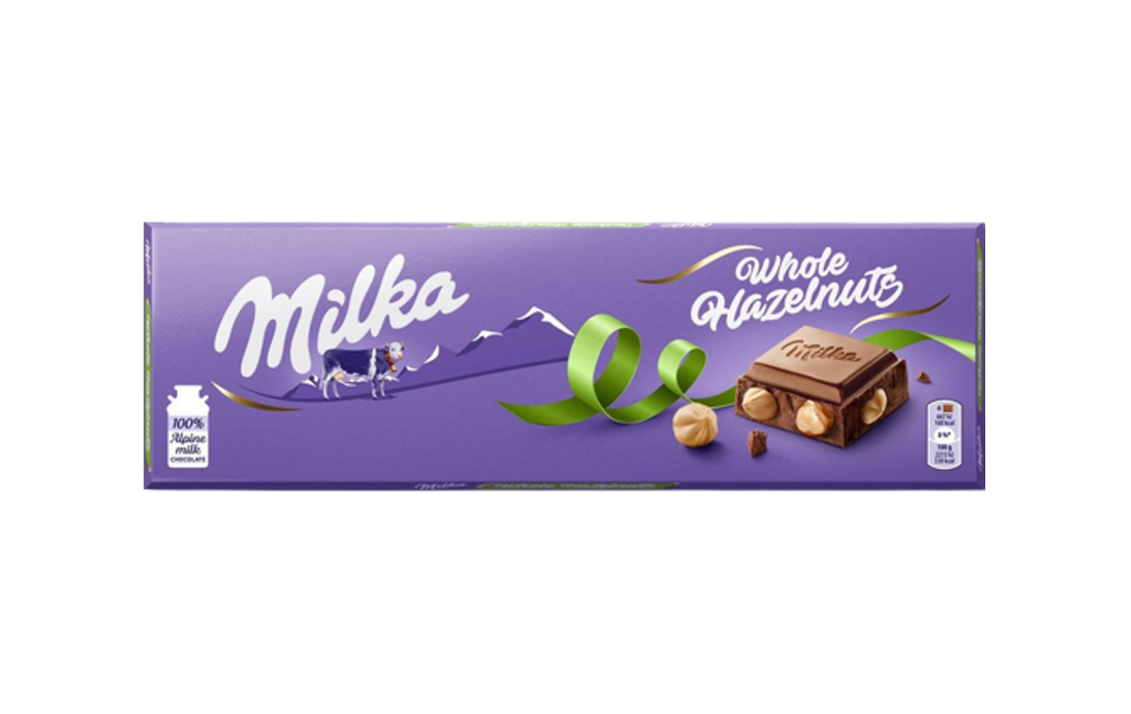 [BDP0132] Milka Whole Hazelnuts Chocolate 250g