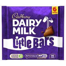 Cadbury Dairy Milk 4 Bars Chocolate 108.8g