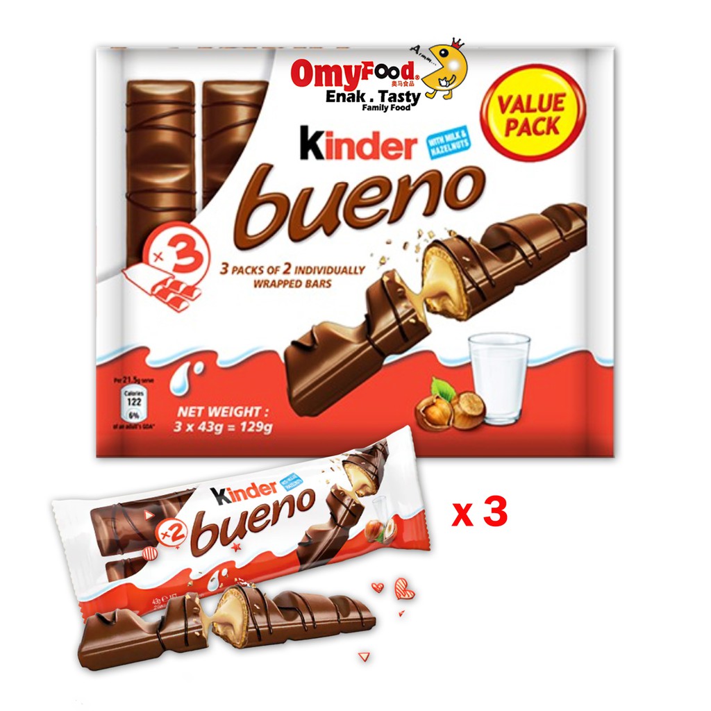 Ferrero Kinder Bueno Multi Pack 129g