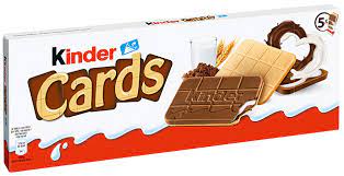[BDP0345] Ferrero Kinder Cards 128g
