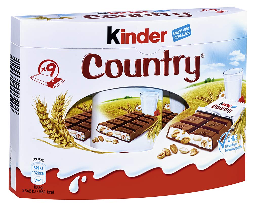 [BDP0347] Ferrero Kinder Country 211.5g