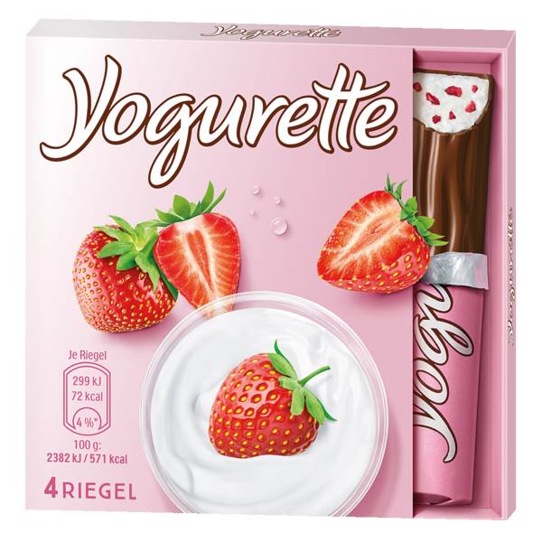 [BDP0350] Ferrero yoghurt strawberry (Yogurette Erdbeer) 50g