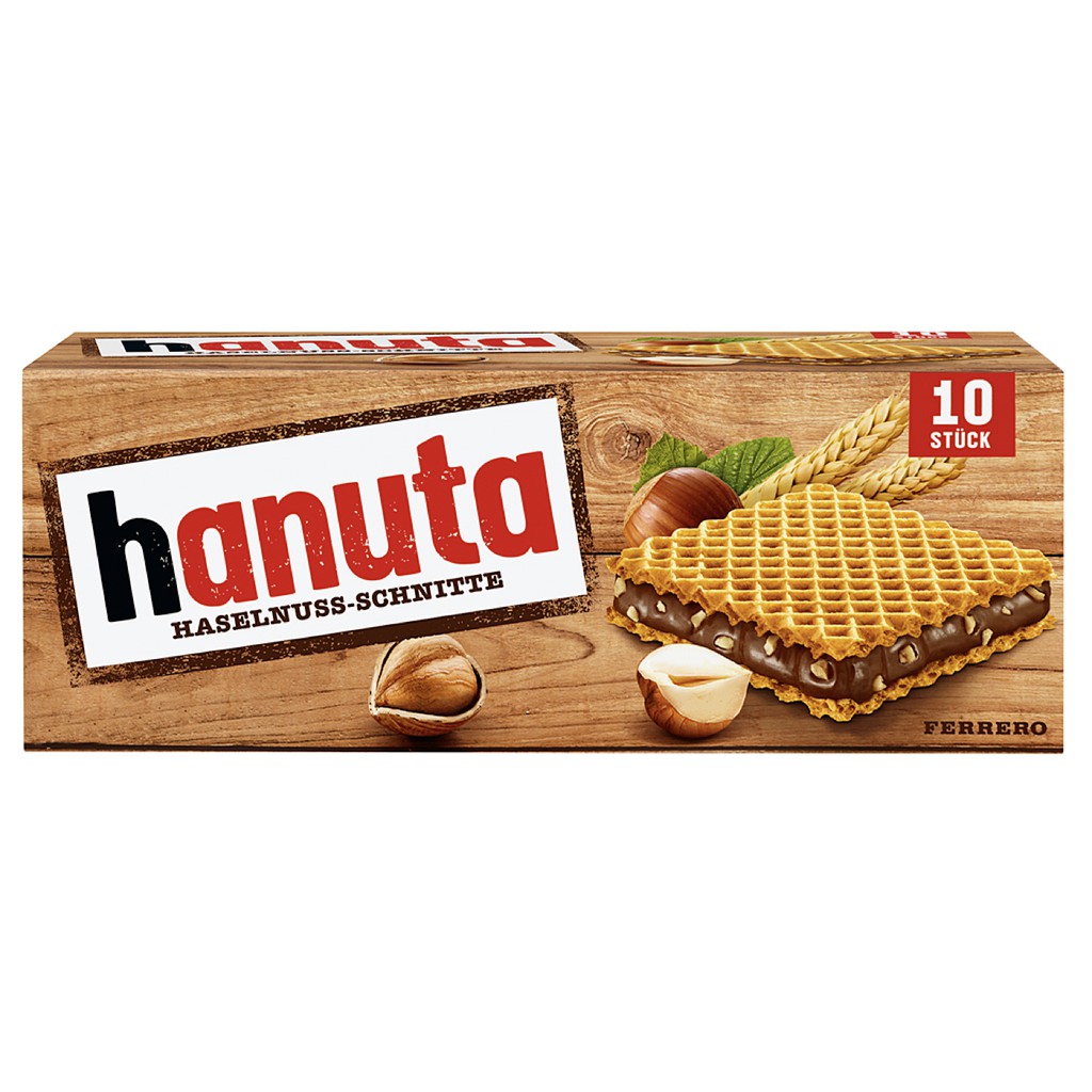 [BDP0354] Ferrero Hanuta Chocolate 220g