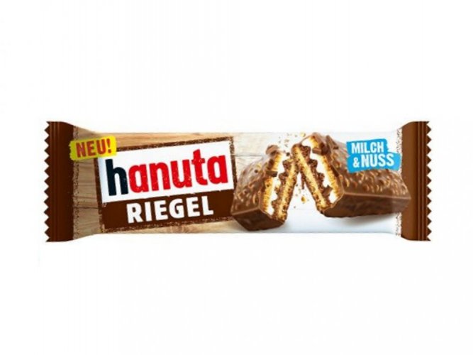 [BDP0355] Ferrero Hanuta Riegel Chocolate 34.5g
