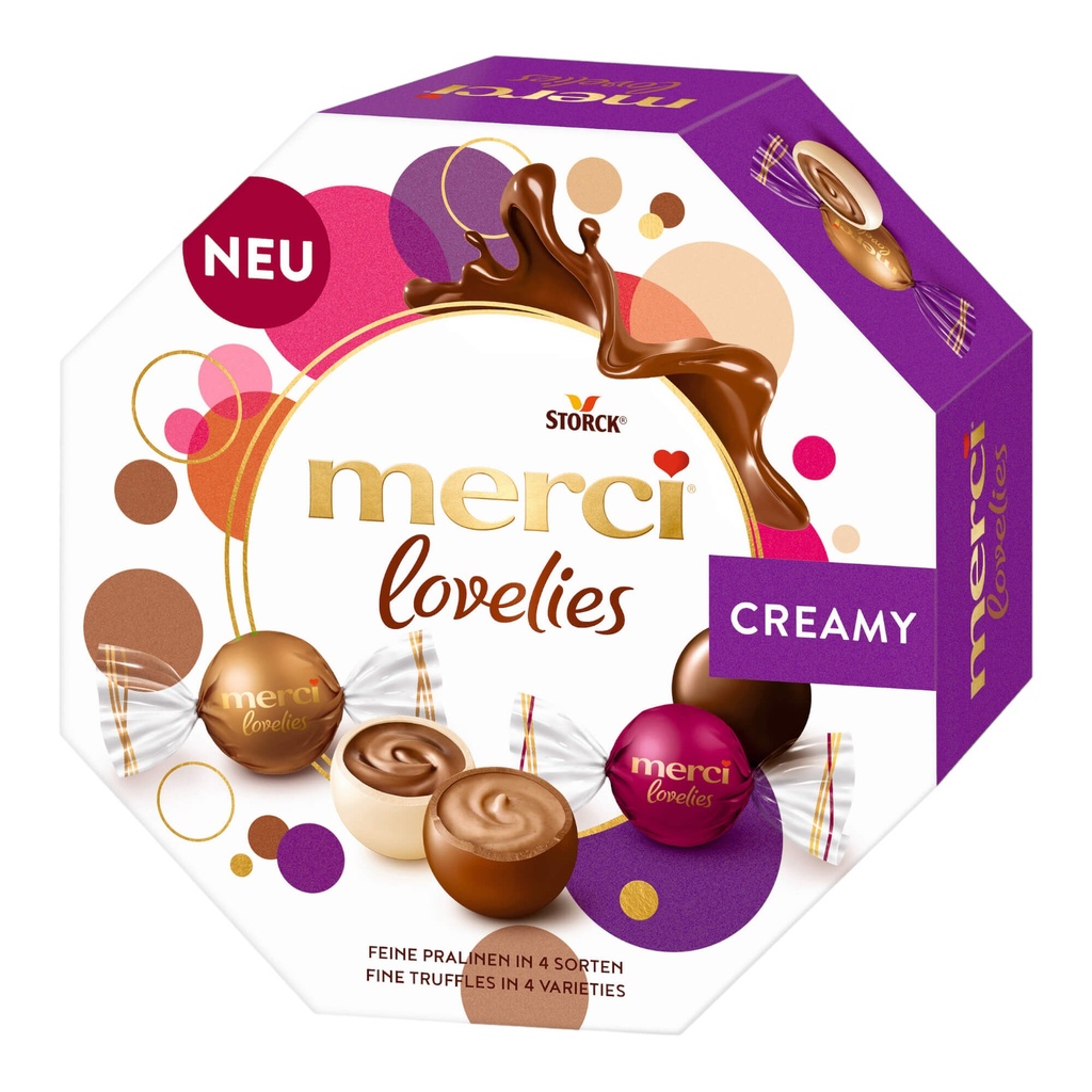 [BDP0388] Storck Merci Lovelies Creamy 185g