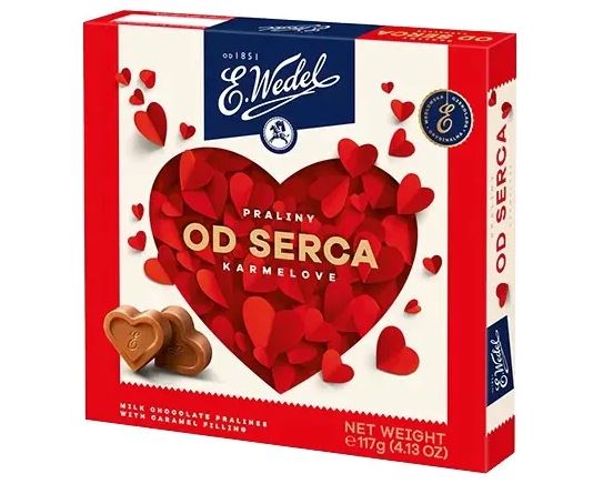 [BDP0461] Wedel Pralines With Caramel Filling (OD Serca) 117g