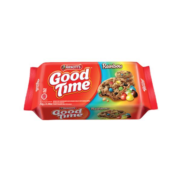 Good Time Rainbow Chocochips cookies 72g