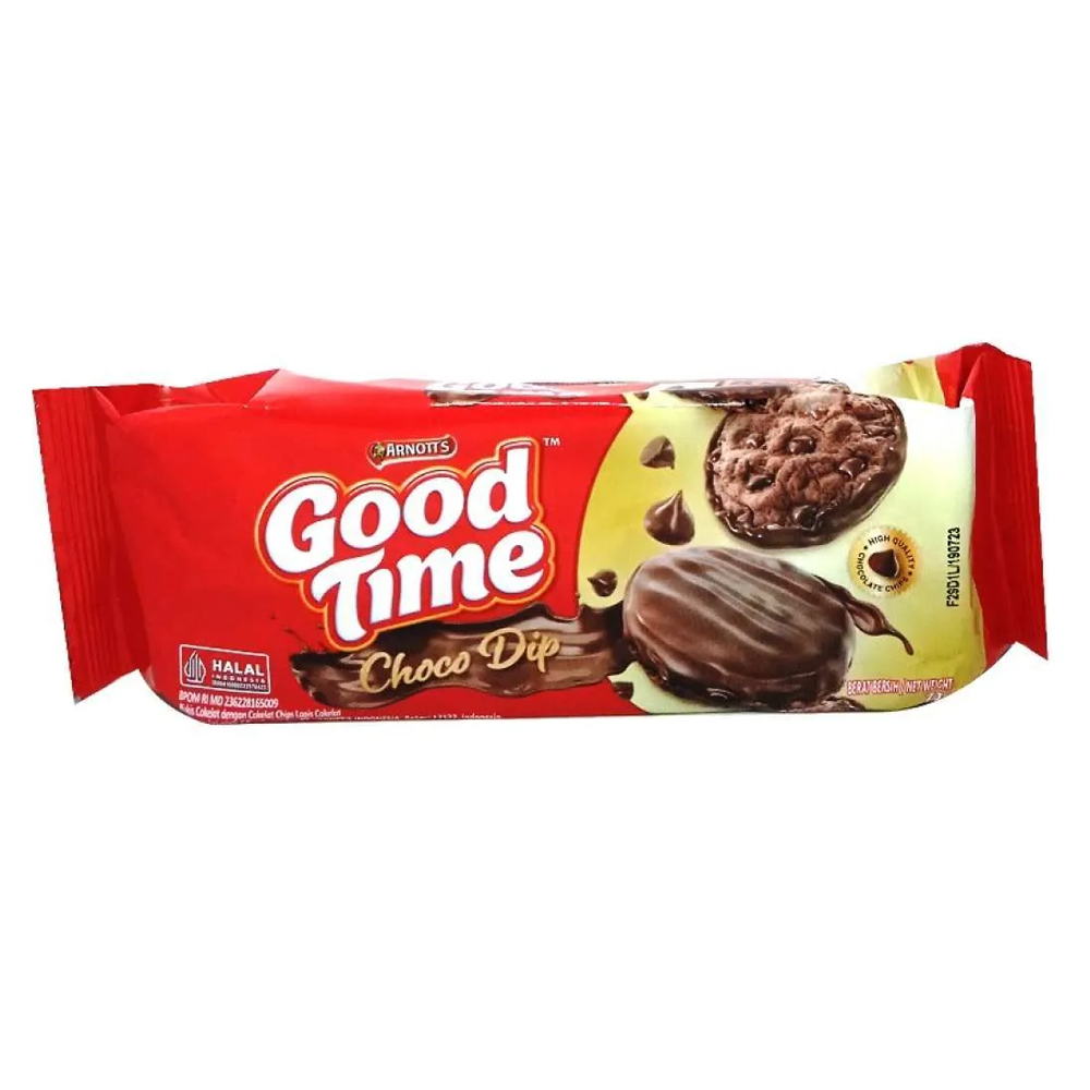 [BDP0473] Good Time Choco Dip Cookies 71g