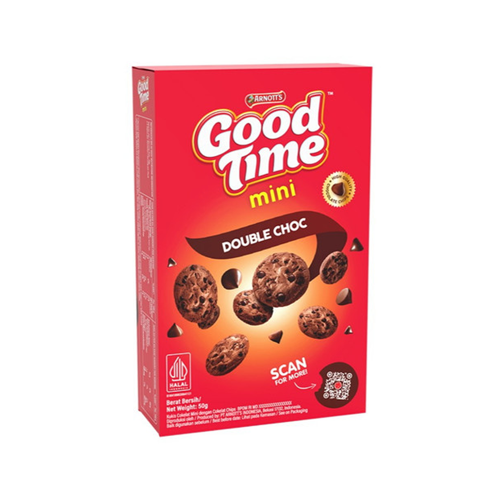 [BDP0474] Good Time Double Choco Mini Cookie Box 50g