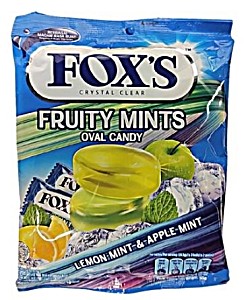 Fox Fruity Mints Candy 125g