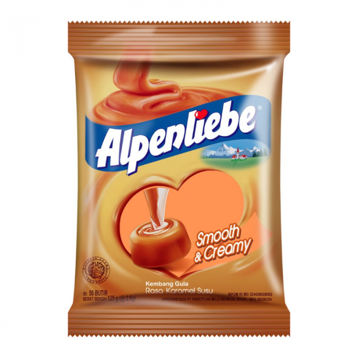 [BDP0493] Alpenliebe Caramel Chocolate 125g
