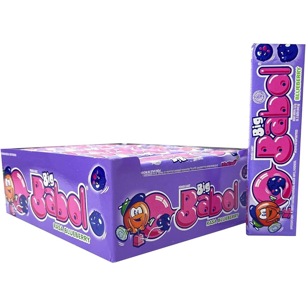 Big Babol Blueberry (20x20g) 400g
