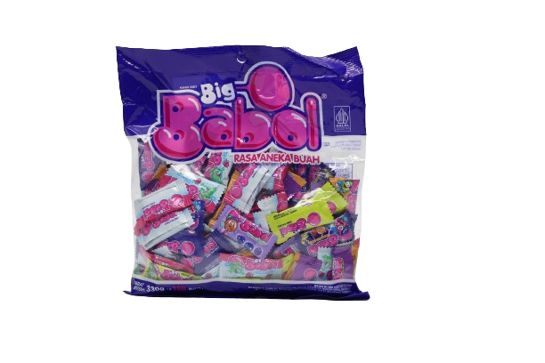Chupa Chups Big Babol Assorted Bubble Gum (100x3.8) 380g
