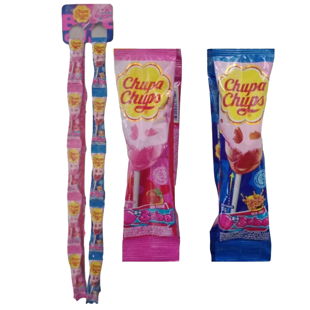[BDP0515] Chupa Chups Gum Filled Lollipop (24x12) 288g