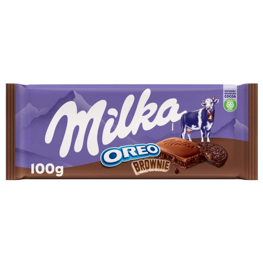 [BDP0522] Milka Oreo Brownie Chocolate 100g