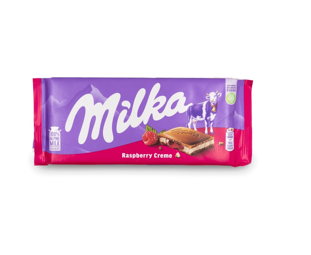 [BDP0545] Milka Raspberry Chocolate 100g