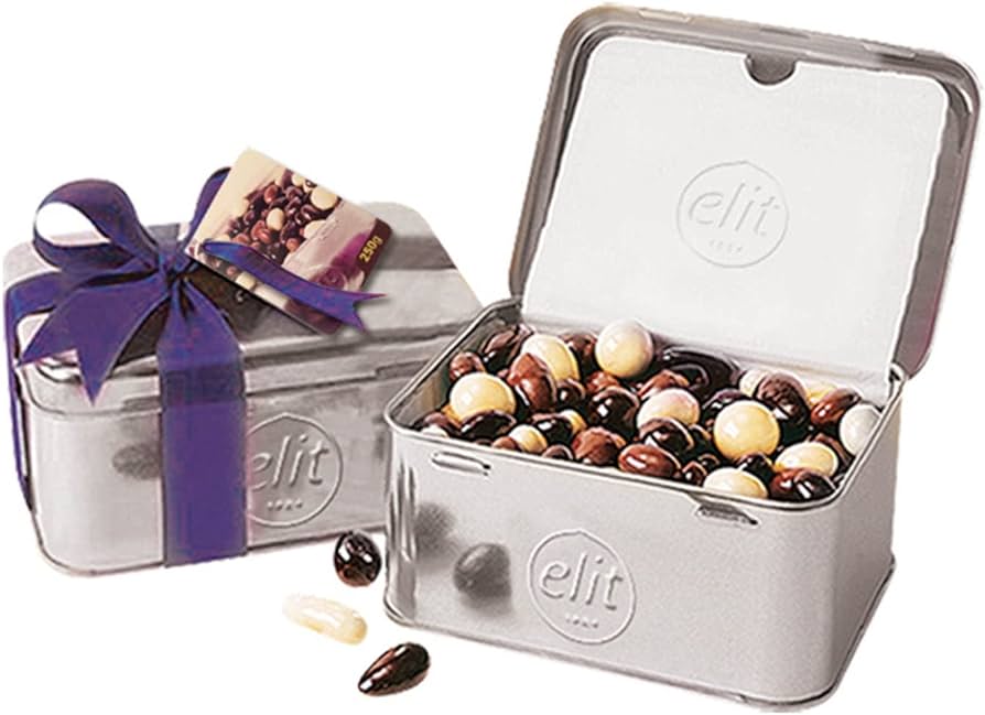 [BDP0583] Silver Assortment of Chocolate Fruit & Nuts 250G