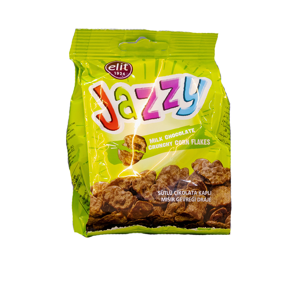 Jazzy Milk Chocolate Crunchy Corn Flakes 50g