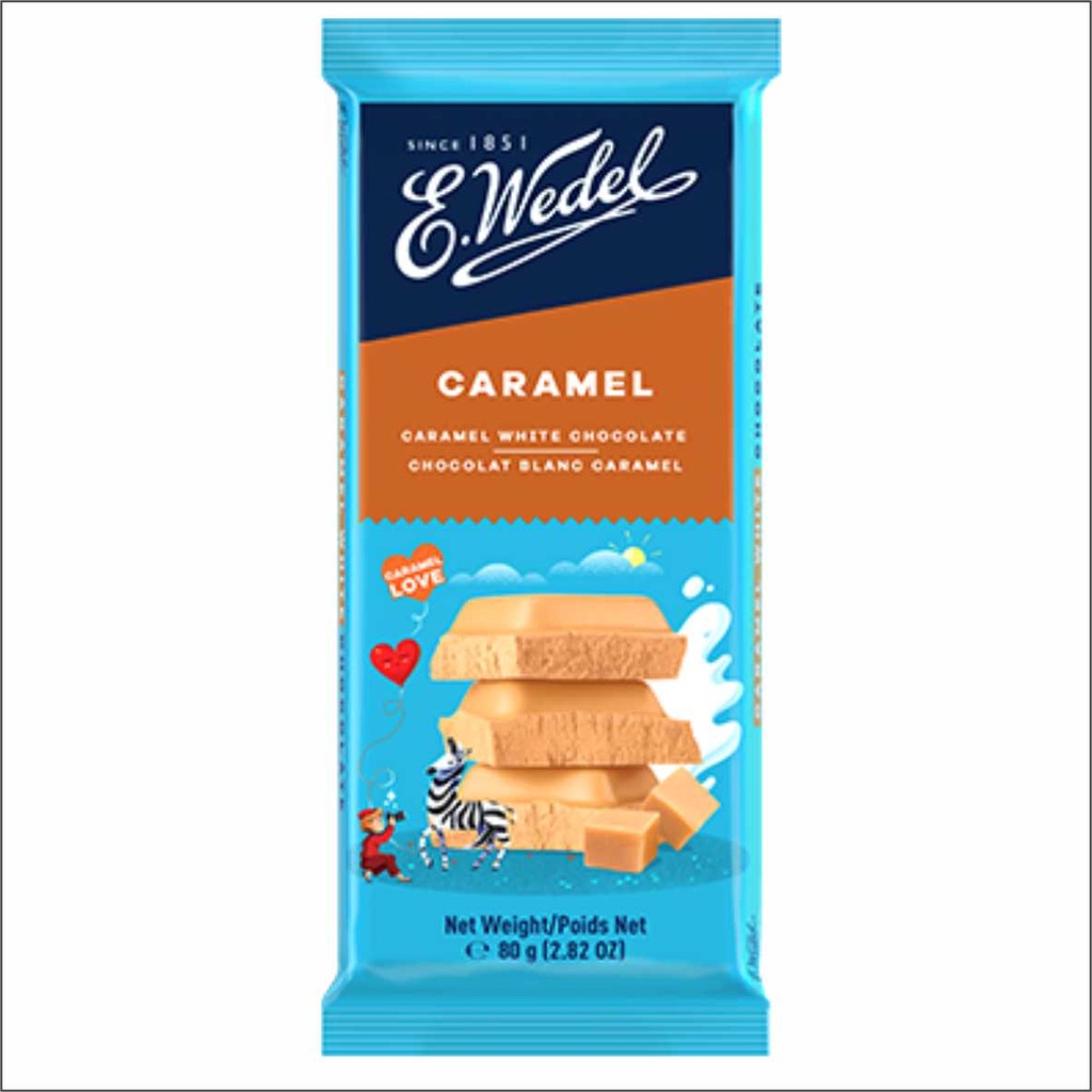 [BDP0616] Wedel Caramel Chocolate 80g