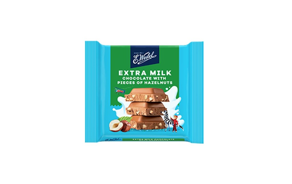 [BDP0628] Wedel Extra Milk Hazelnuts Chocolate 40g