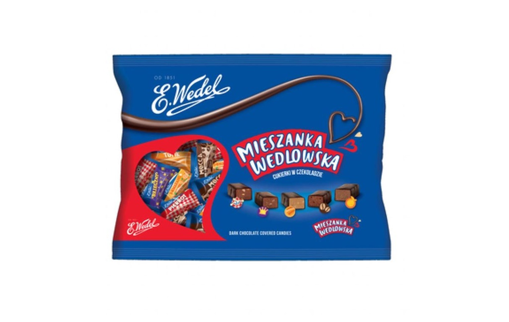 [BDP0678] Wedel Mieszanka Dark Chocolate Candies 1kg