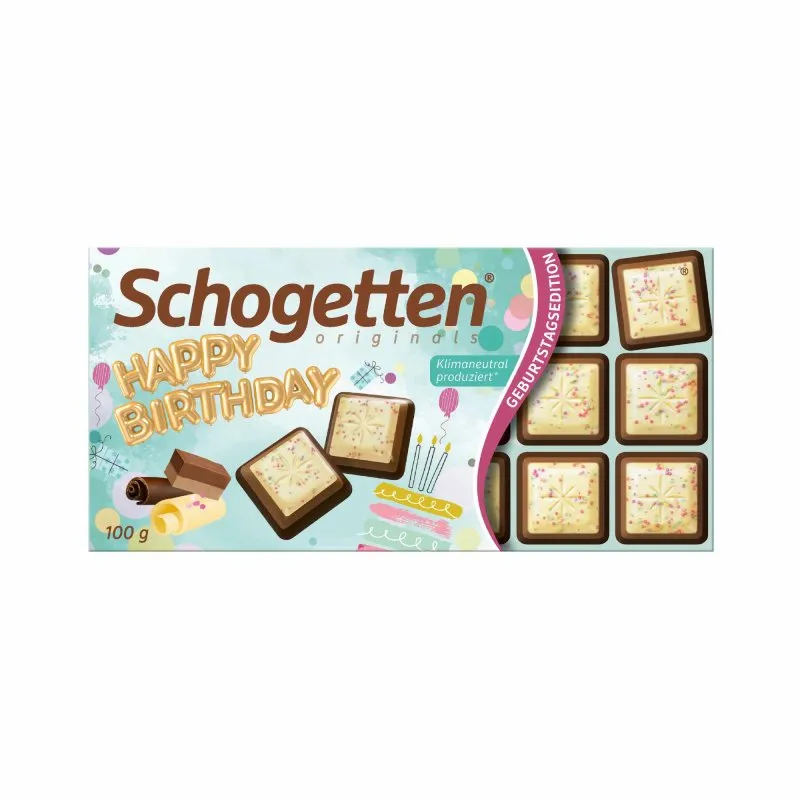 [BDP0736] Schogetten Birthday Edition (Geburtstagsedition) 100g