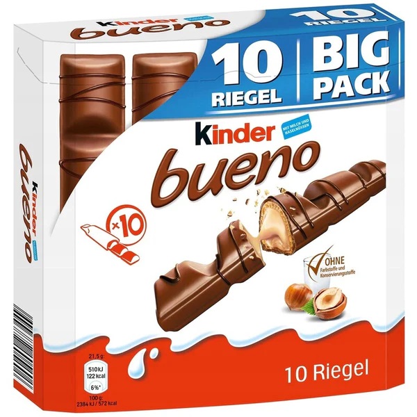 [BDP0770] Ferrero Kinder Bueno Multi Pack 215g