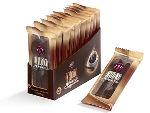 Elit Milk Chocolate Spoons (12x18) 216g