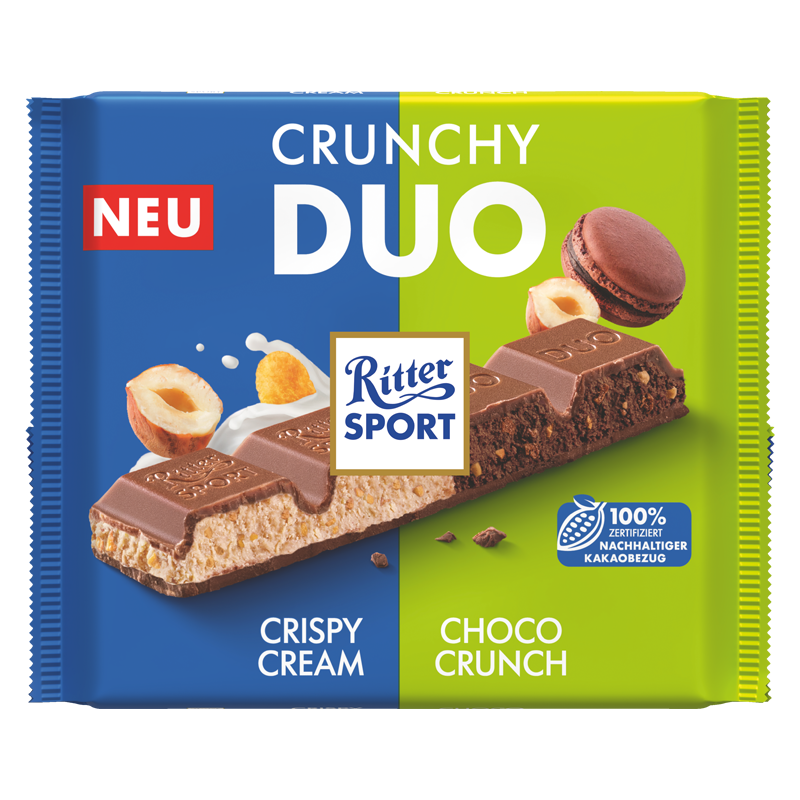 Ritter Sport Crunchy Duo 218g