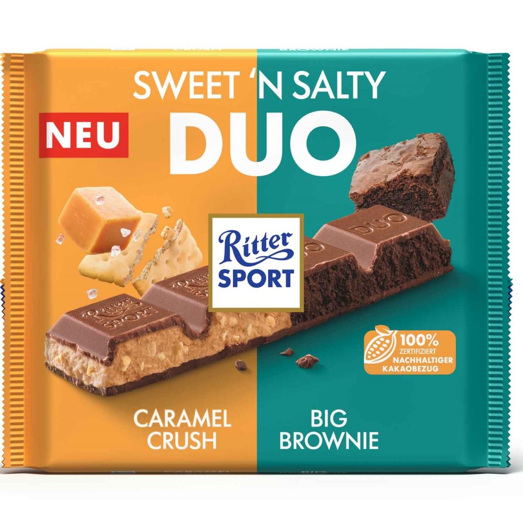 [BDP0882] Ritter Sport Sweet'n Salty Duo 218g
