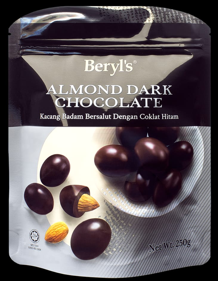 Beryls Almond Dark Chocolate 250g