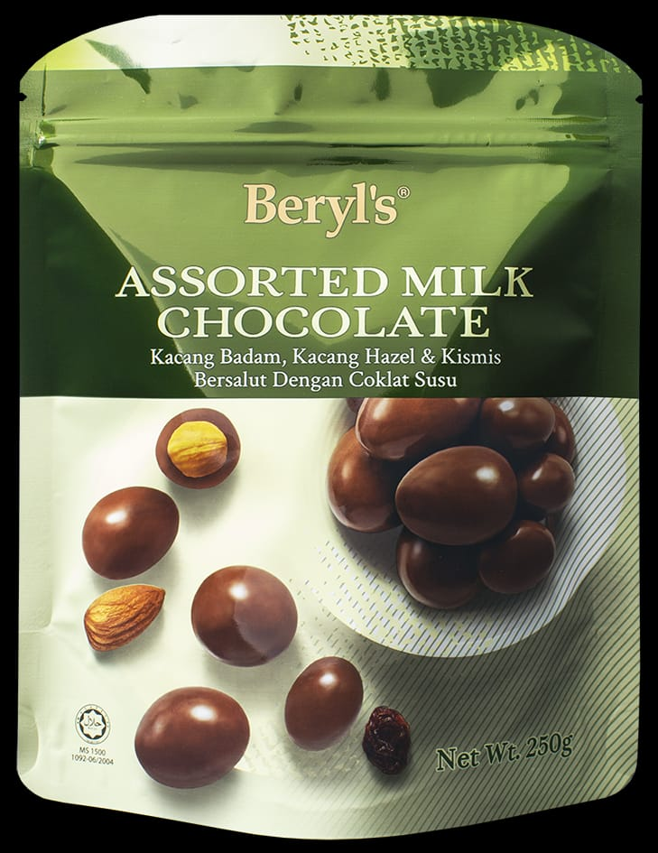 Beryls Assorted Milk Chocolate 250g