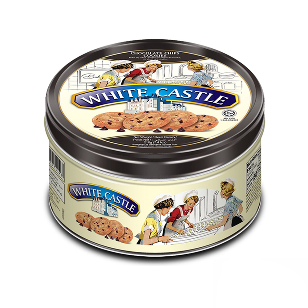 White Castle Chocolate Chips Cookies 210g