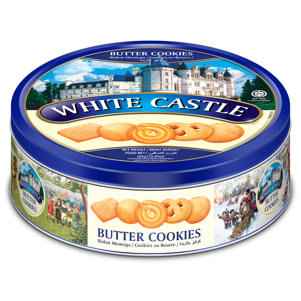 [BDP0914] White Castle Butter Cookies 454g
