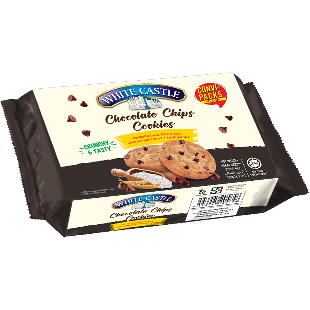 [BDP0923] White Castle Chocolate Chips Cookies 180g