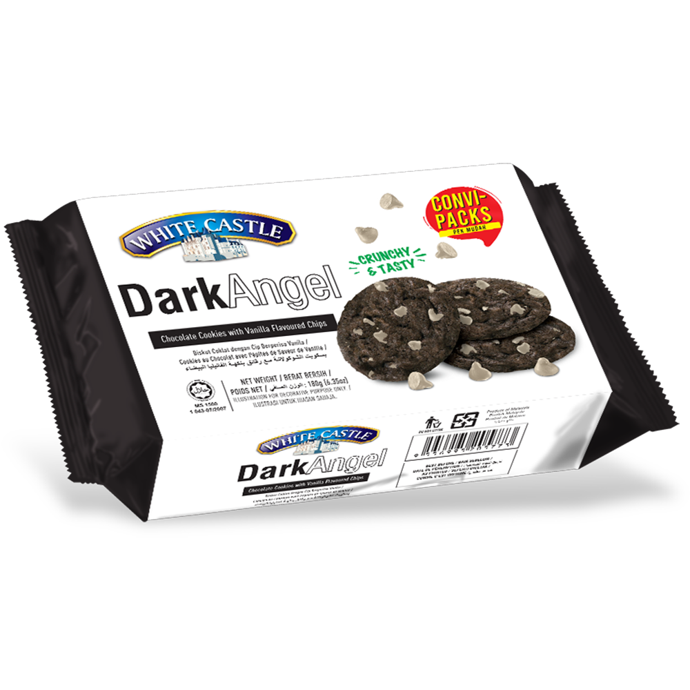 [BDP0925] White Castle Dark Angel Chocolate Cookies with Vanilla Chips 180g