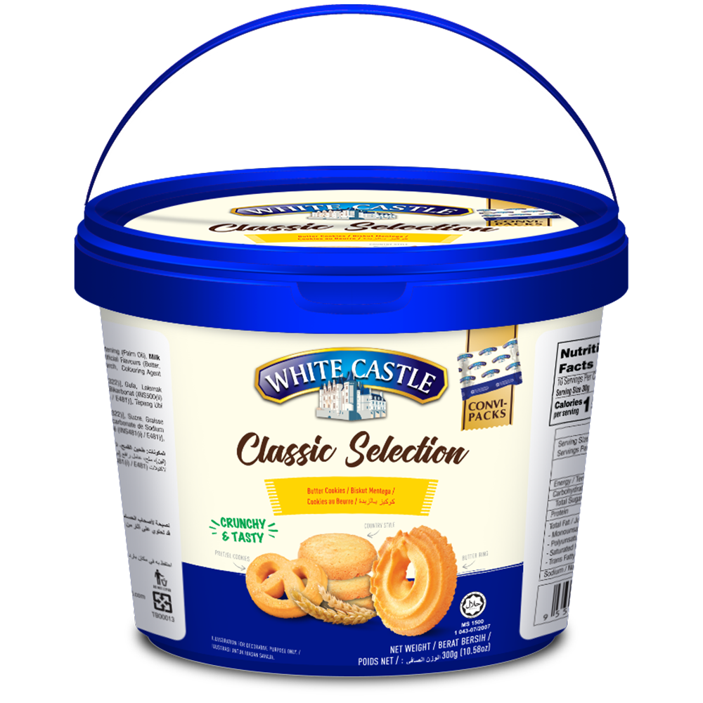 [BDP0926] White Castle Classic Selection Cookies 300g