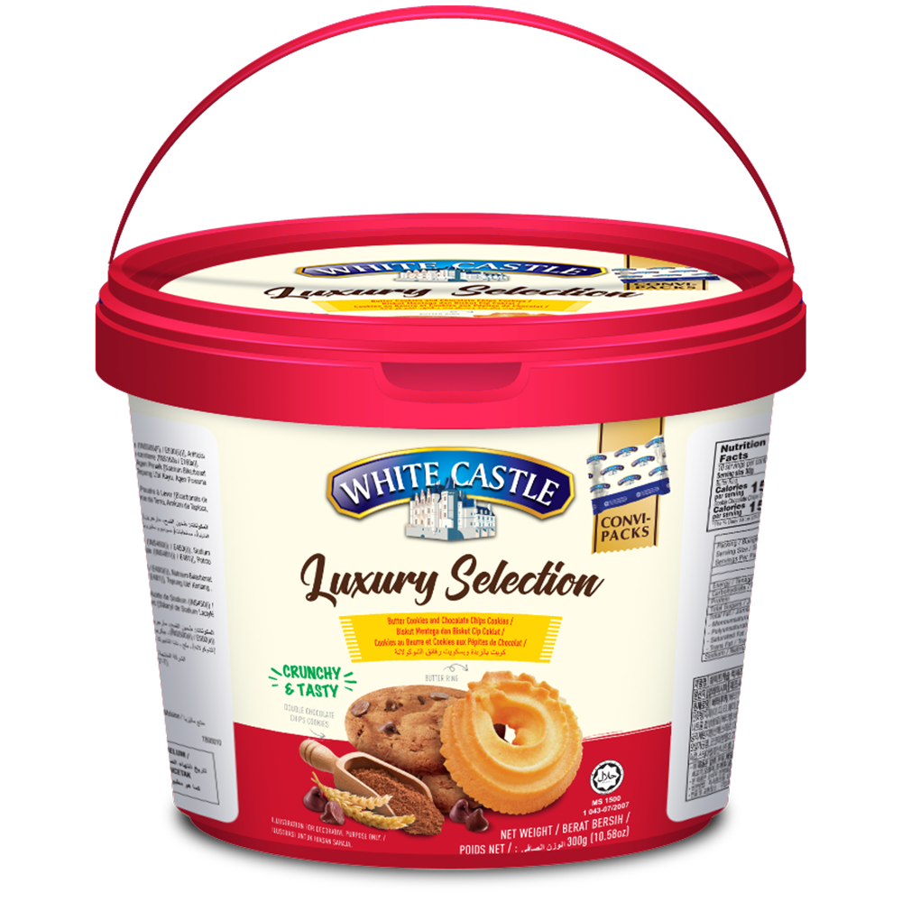 [BDP0927] White Castle Luxury Selection Cookies 300g