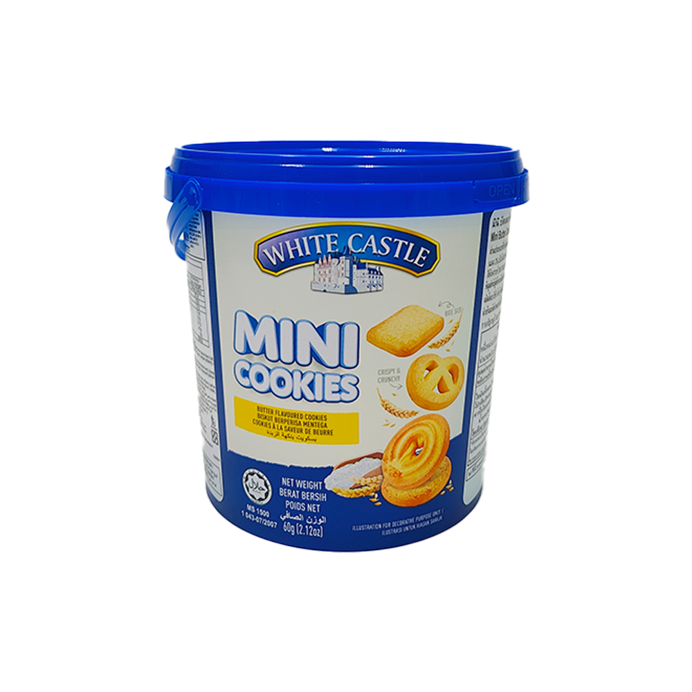 [BDP0930] White Castle Mini Butter Flavoured Cookies 60g
