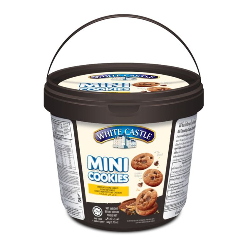 [BDP0932] White Castle Mini Chocolate Chips Cookies 60g
