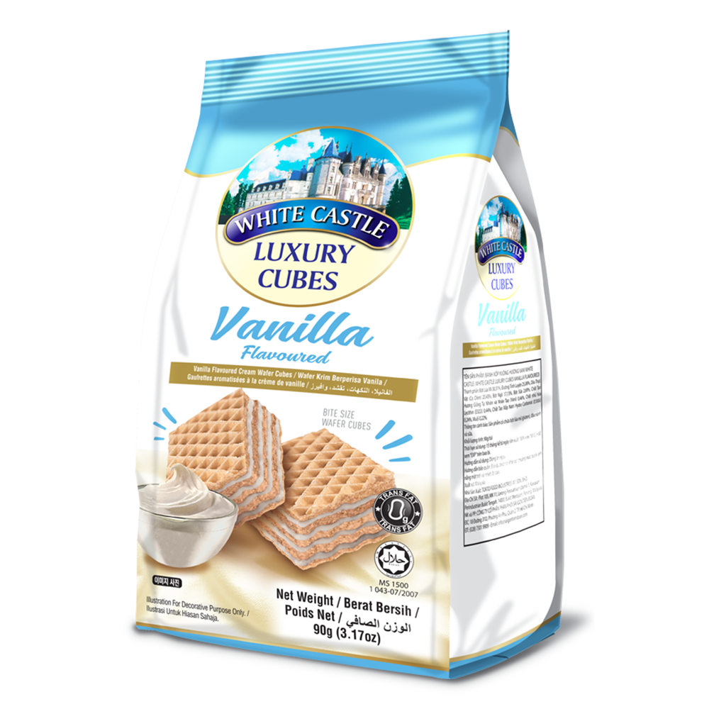 [BDP0953] White Castle Luxury Cubes Chocolate Flavour 90g